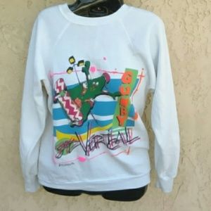 Gumby skateboarding crewneck vintage