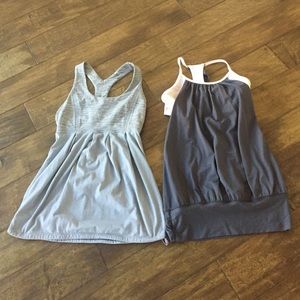 *reserved* lululemon tanks size 4