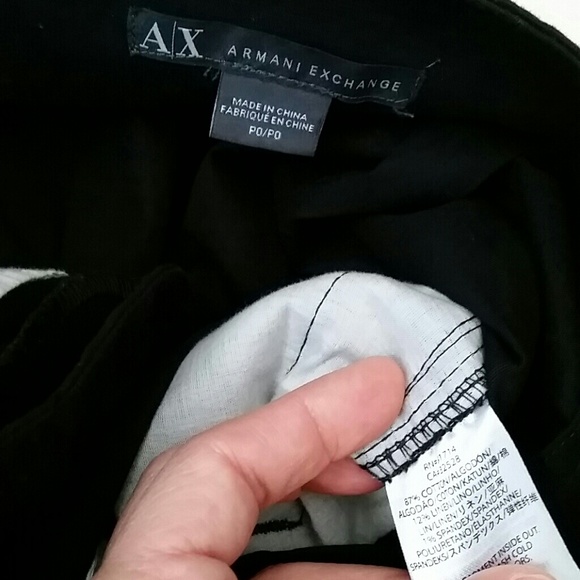 Armani Exchange black skirt size P0 - Picture 4 of 4