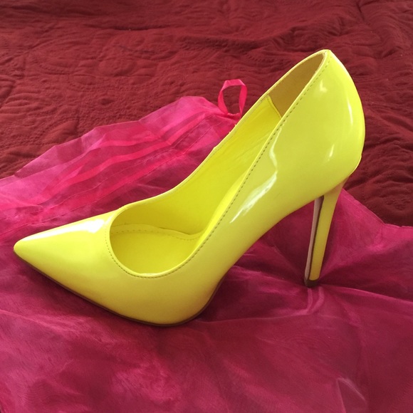Yellow Pumps