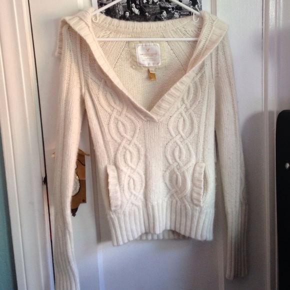 Cream sweater