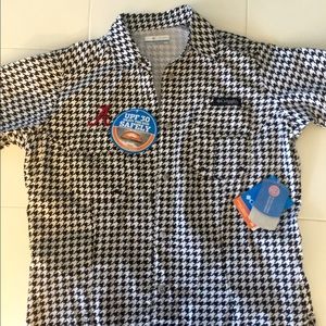 Columbia fishing shirt-Univ. of Alabama