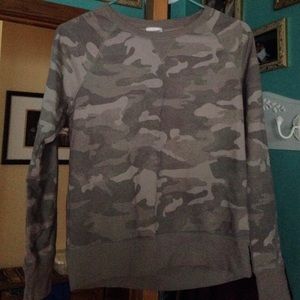 Camo sweater