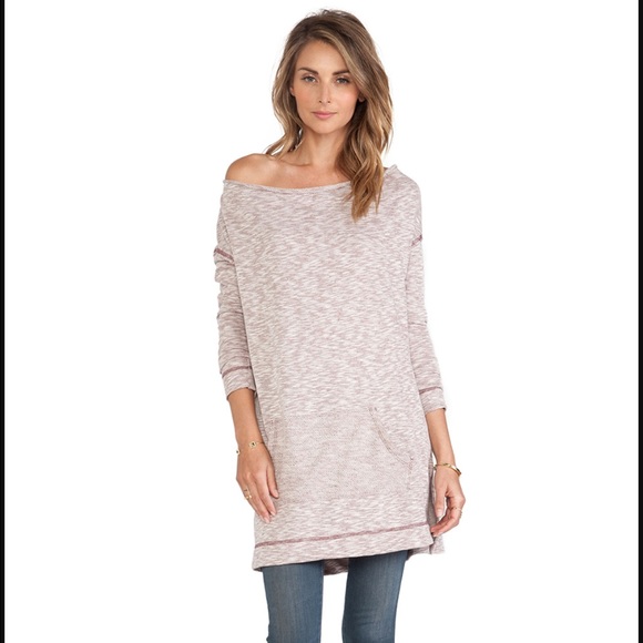 Free People Mexicali Pullover Pomegranate $98