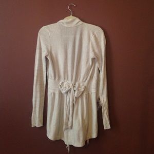 Free People sweater with bow accent