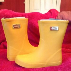 Lamo Rubber Faux Fur Rain Boots