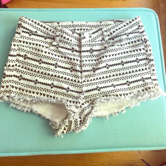 High waisted H&M shorts