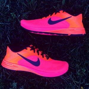 Nike Lunarlaunch Sneakers in Hyper Punch