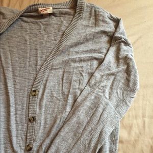 Grey cardigan