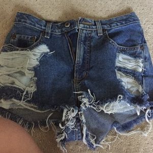 Custom high waisted shorts