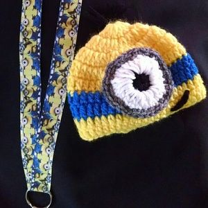 Minion beanie and Lanyard