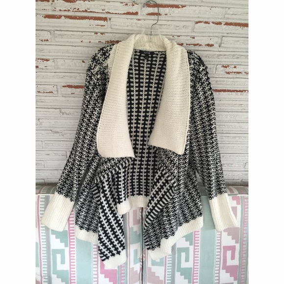 Apt 9 chunky knit cozy open cardigan