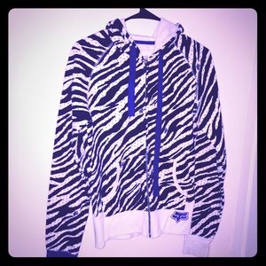 Fox girls racing hoodie