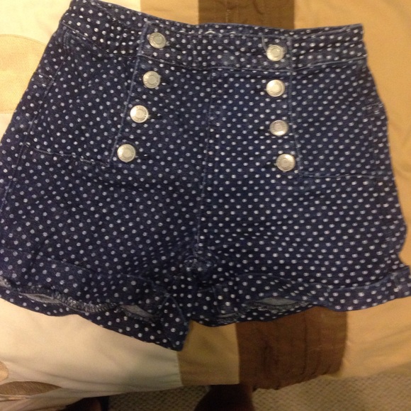 high waisted shorts