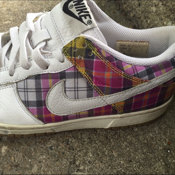 Plaid Nikes