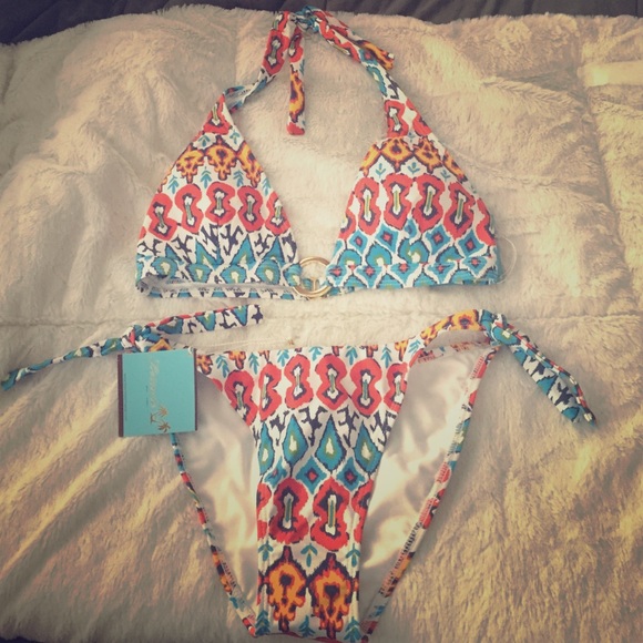Brand NEW multi color bathing suit!