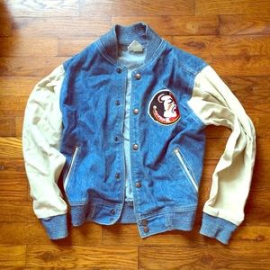 Vintage raglan denim jacket