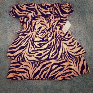 Strapless top NWT