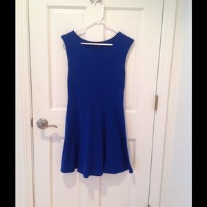 Blue Skater Dress