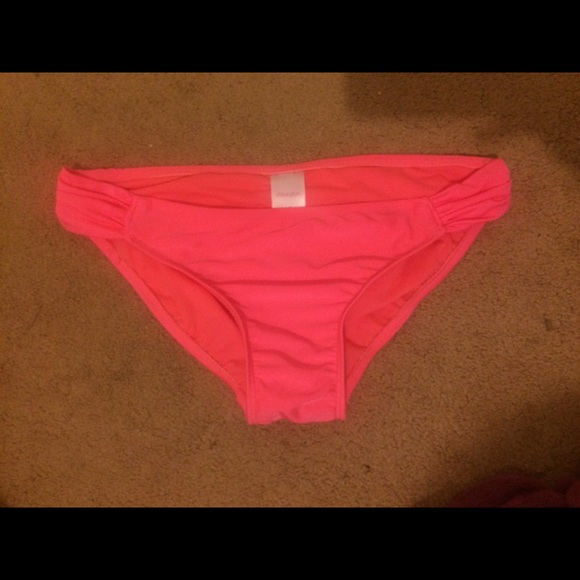 Hot pink bathing suit bottoms