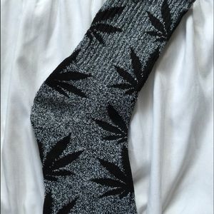 Black+Grey and Aqua+Blue HUF Socks Bundle