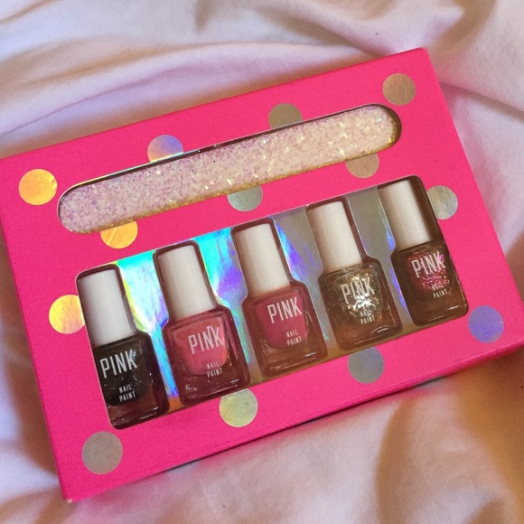 Victoria's Secret PINK Nail Polish Set