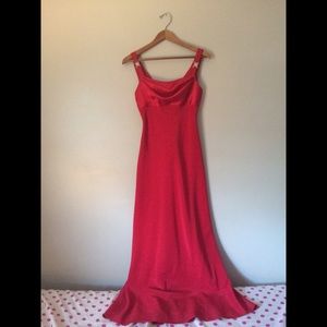 Red Aspees gown!
