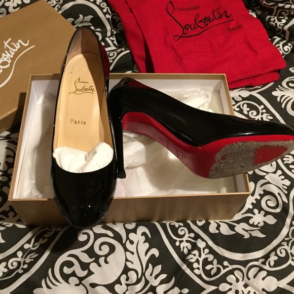 christian louboutin simple pump 100