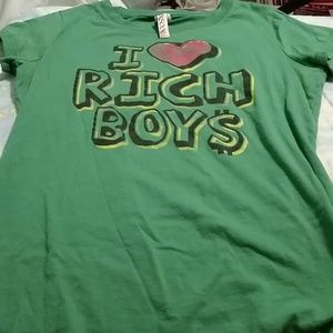Green Rich Boys shirt