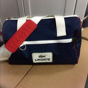 Authentic Lacoste Small Duffle/Handbag