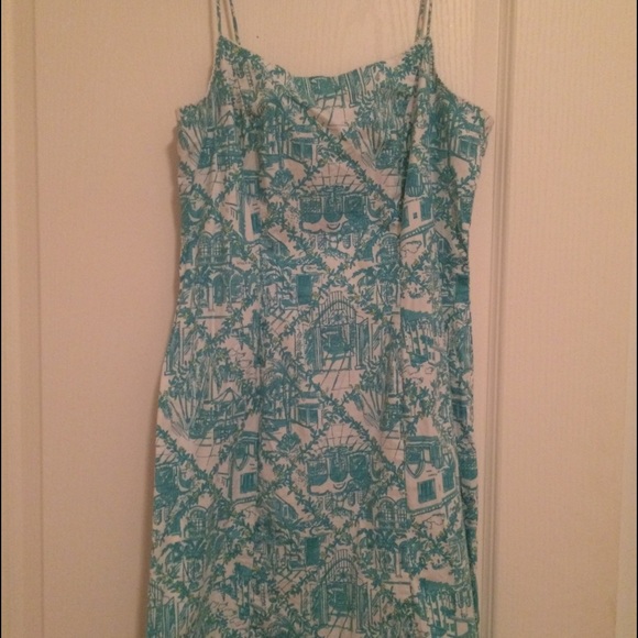 Beautiful EUC Lilly Pulitzer Sundress White Tag