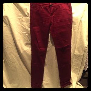 Burgundy pants no trade