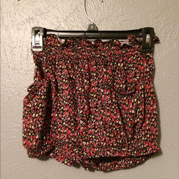 cute flower shorts
