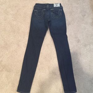 TRUE RELIGION SKINNY JEANS!! SIZE 24 perfect!!!!