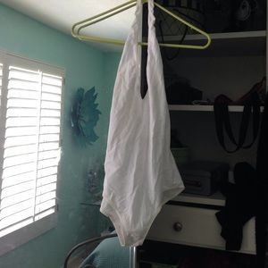 American apparel white bodysuit