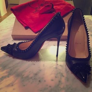 Black Christian Louboutin Malabar 100