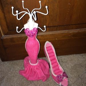 Necklace and ring holder