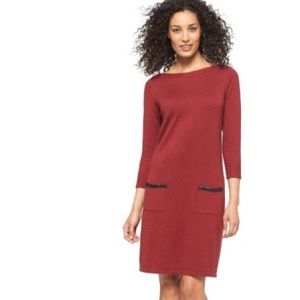 Merona | Dresses | Merona Short Sweater Dress W Lined Pockets M | Poshmark