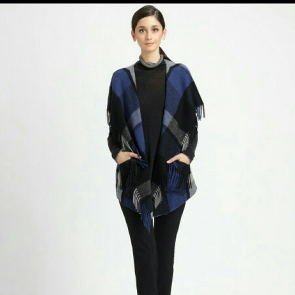 📛Donna Karan New York

Blue Plaid Fringe Vest📛