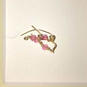 Light pink earrings