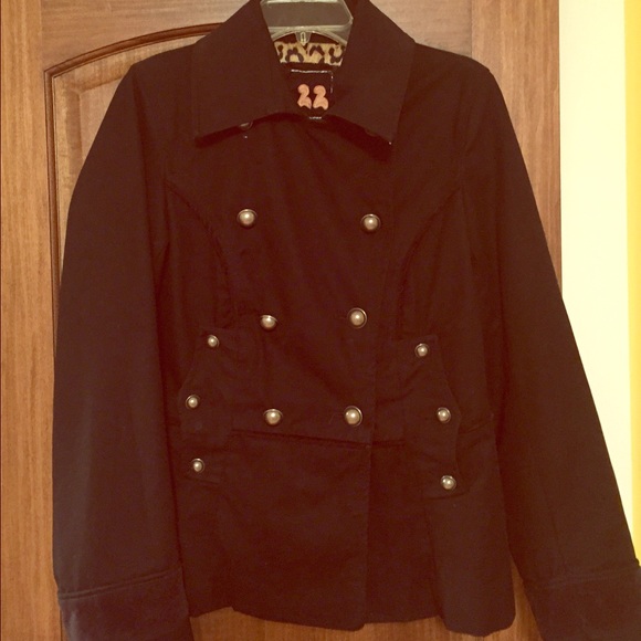 Winds of Change boutiques'  "22" Black Peacoat