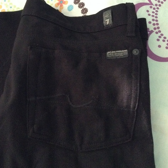 7 for all mankind black legging