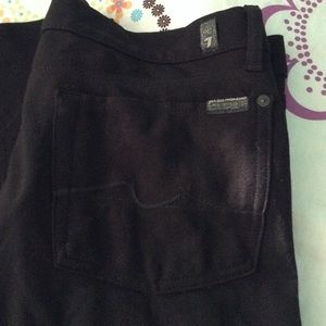 7 for all mankind black legging