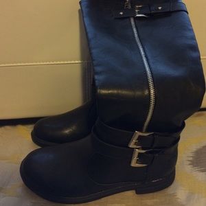 Black High Boots
