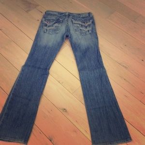 28L low rise big star pants