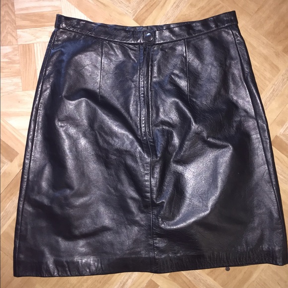 Leather Skirt