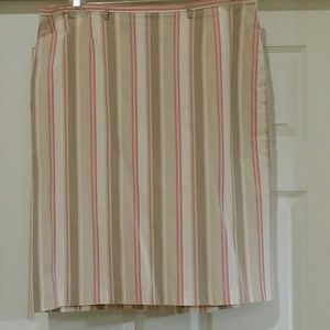 Gap striped skirt