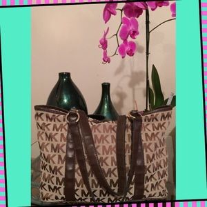 Michael Kors Canvas Tote