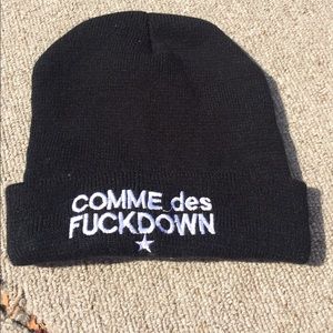 Comme des fuckdown beanie hat