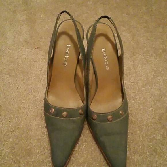 Bebe slingback pointy heels - Picture 1 of 4